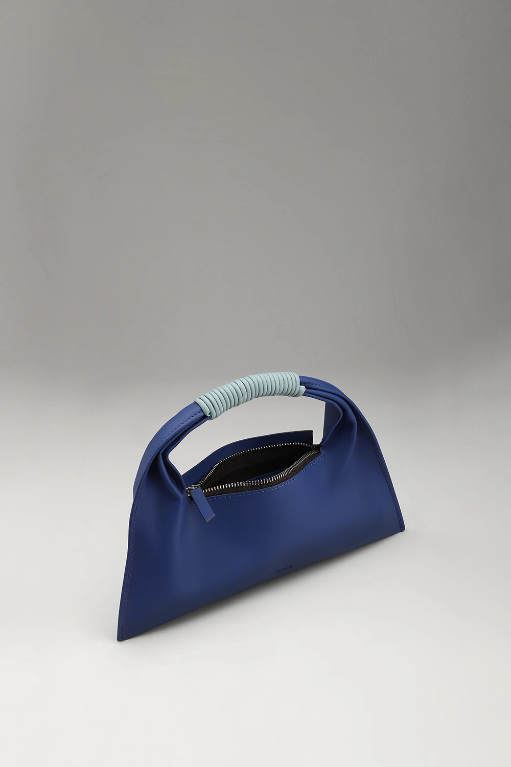Blue Mini Julia Baguette Bag