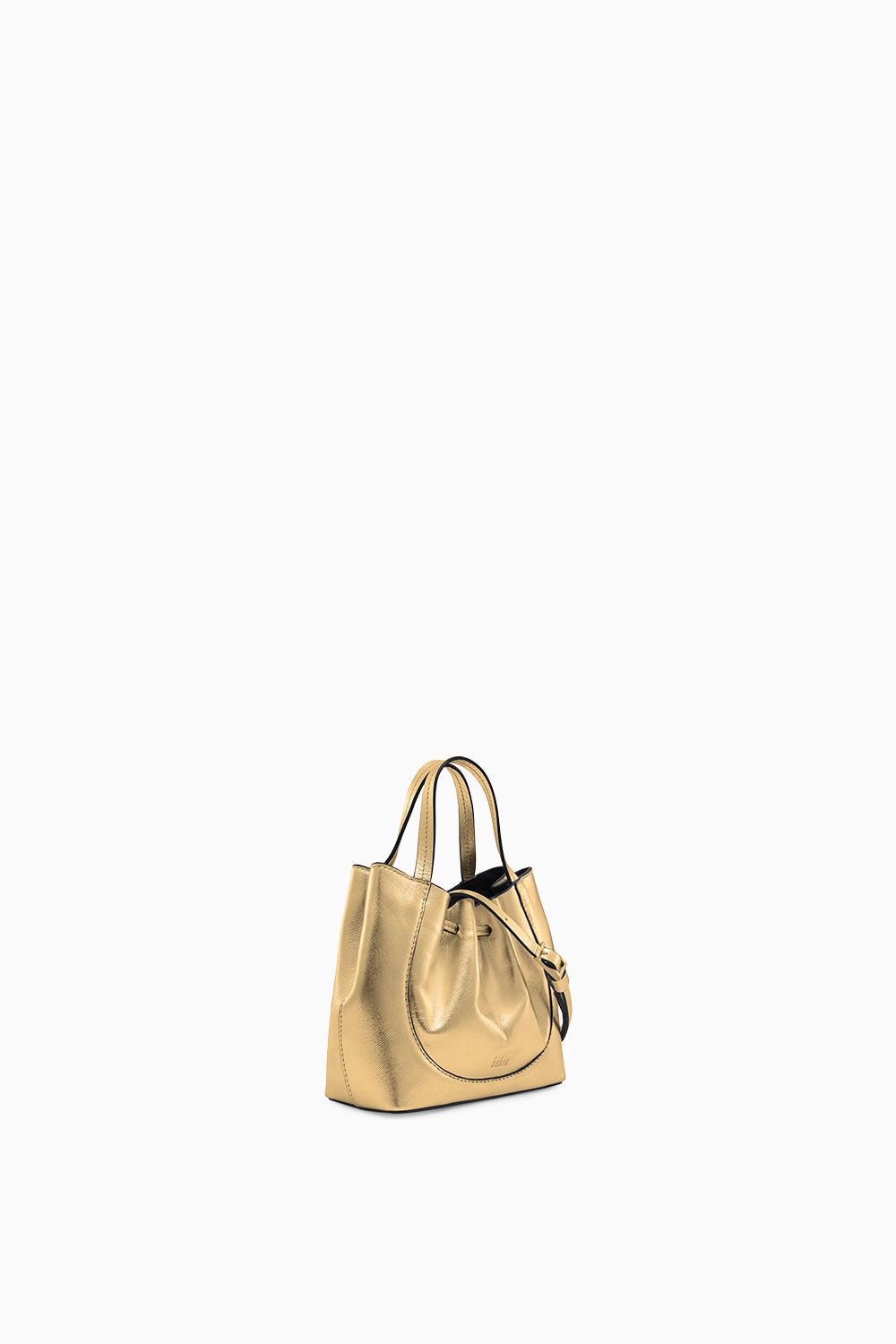 Katrina Gold Metallic Mini Tote