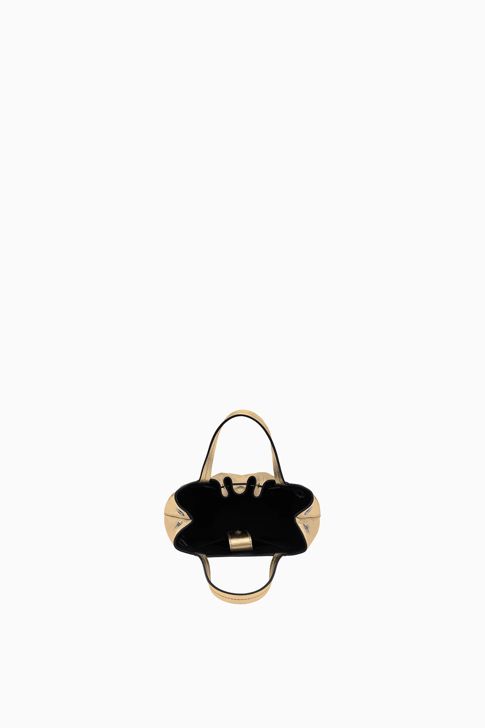 Katrina Gold Metallic Mini Tote