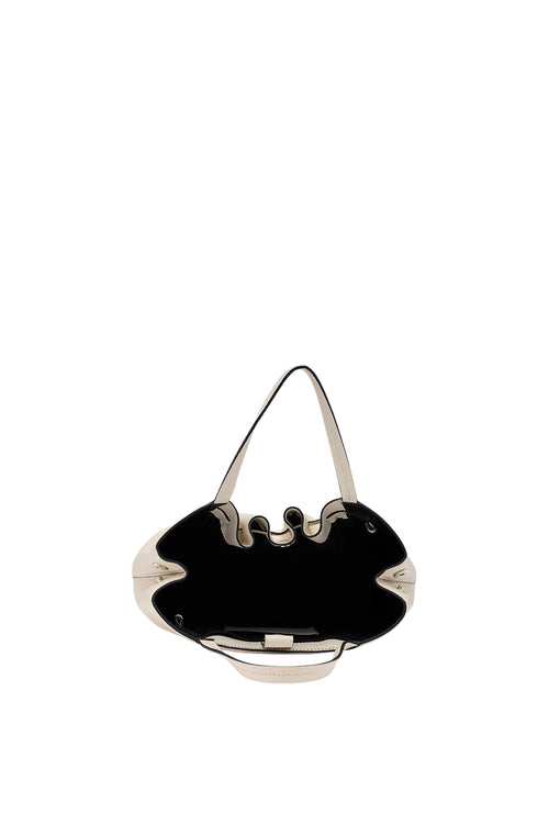 Katrina Pebble Bone Satchel