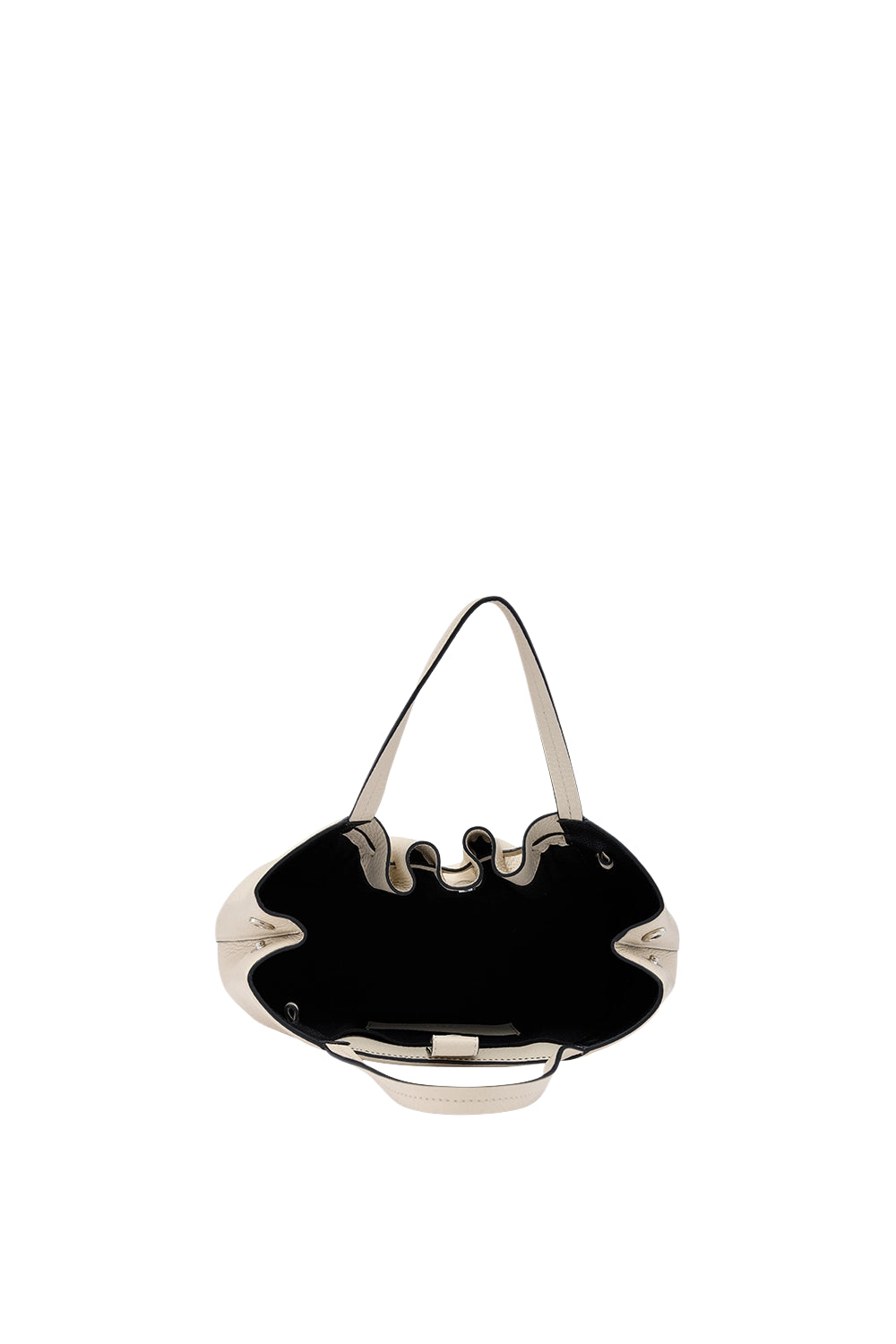 Katrina Pebble Bone Satchel