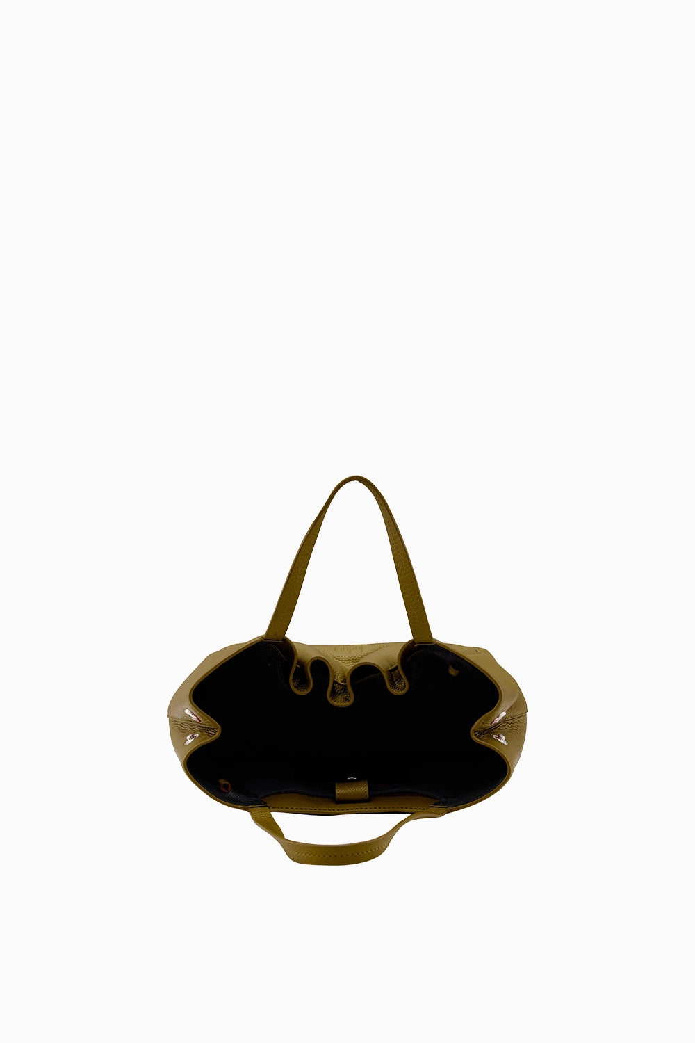 Katrina Pebble Olive Satchel