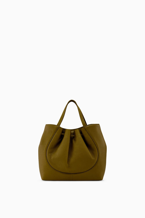 Katrina Pebble Bone Satchel
