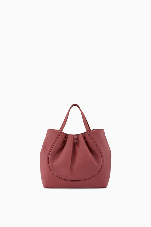 Katrina Pebble Rosewood Satchel