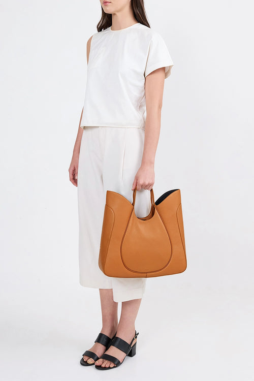 Katrina Pebble Clay Wave Tote Bag