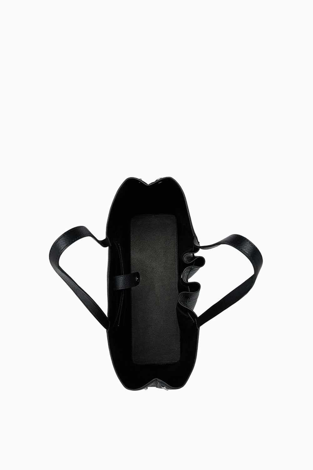 Katrina Pebble Black Large Tote