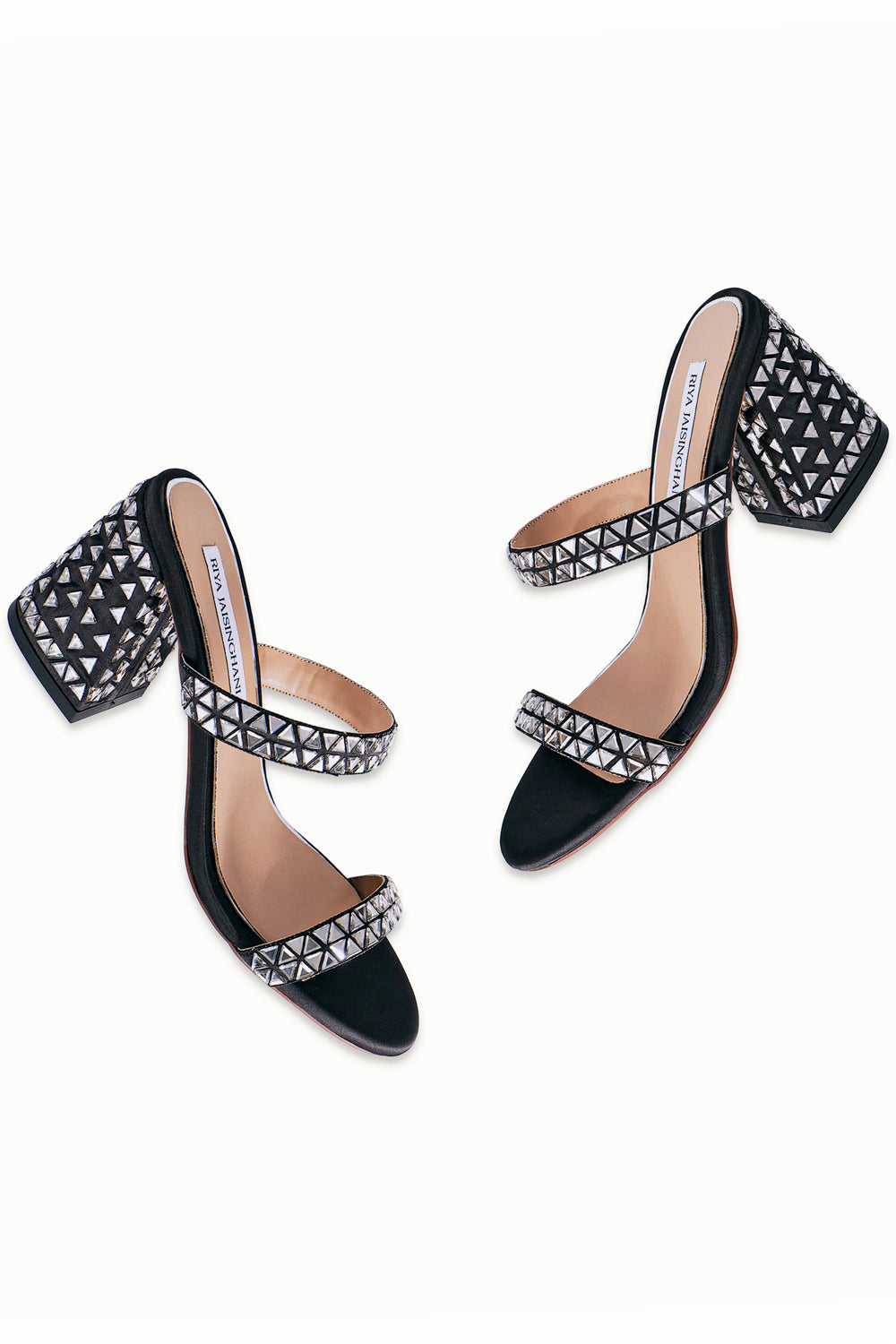 Black Kavya Heels