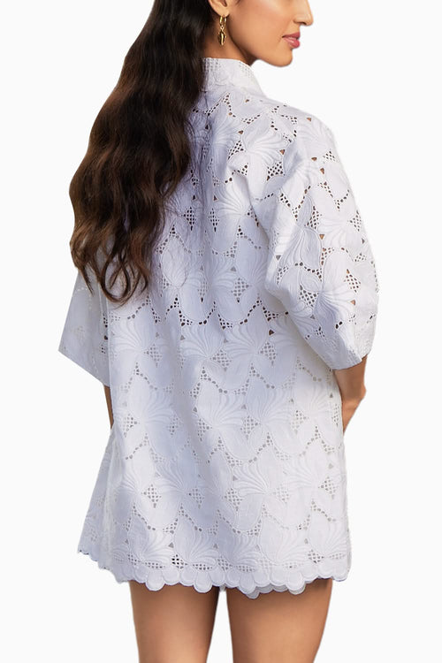 Schiffli 3 Piece Embroidered Coord Set