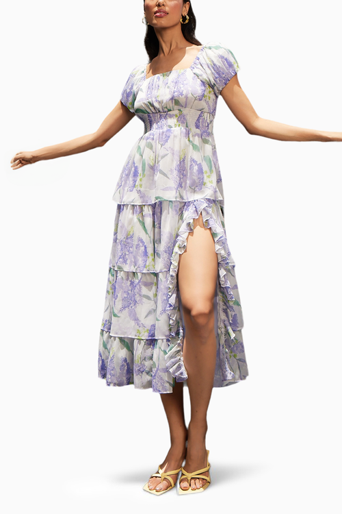 Printed Layer Dress