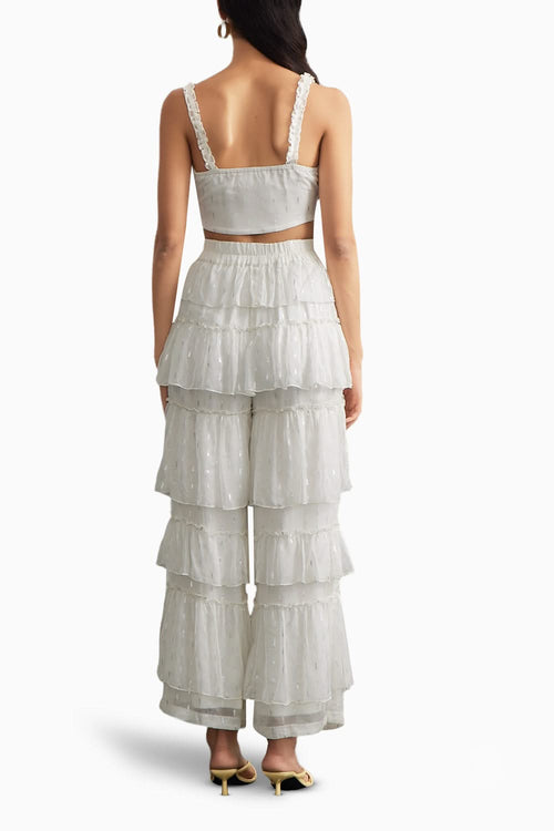 Frill Top & Pant Set