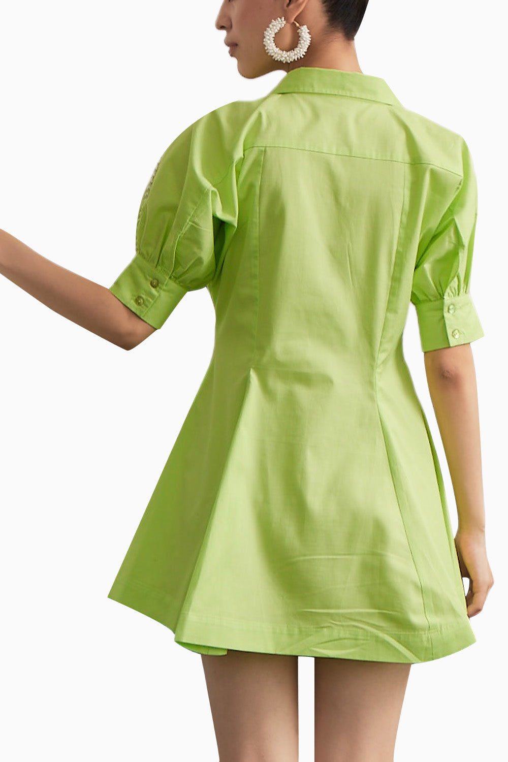 Neon Shirt Dress