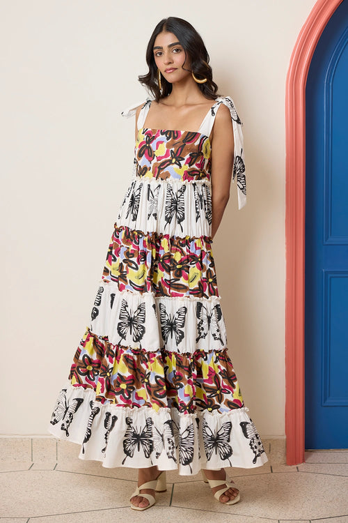 Statement Tier Maxi Dress