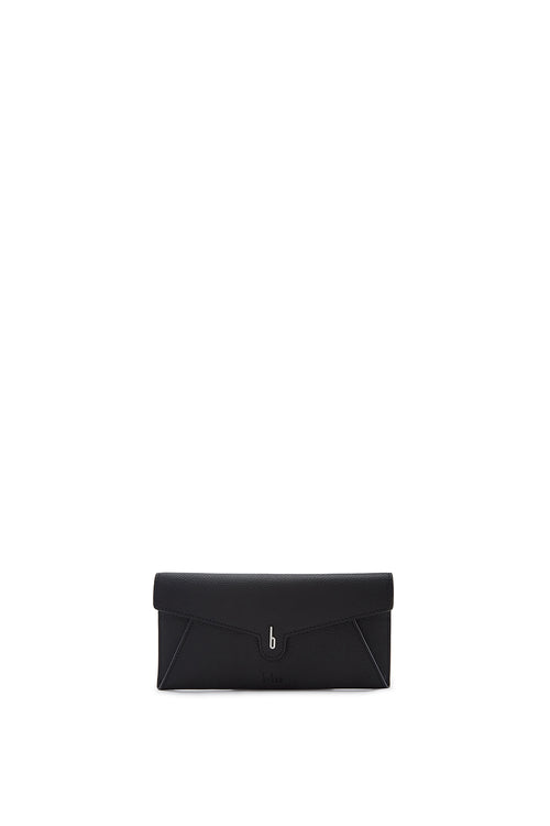 Kim Pebble Black Wallet