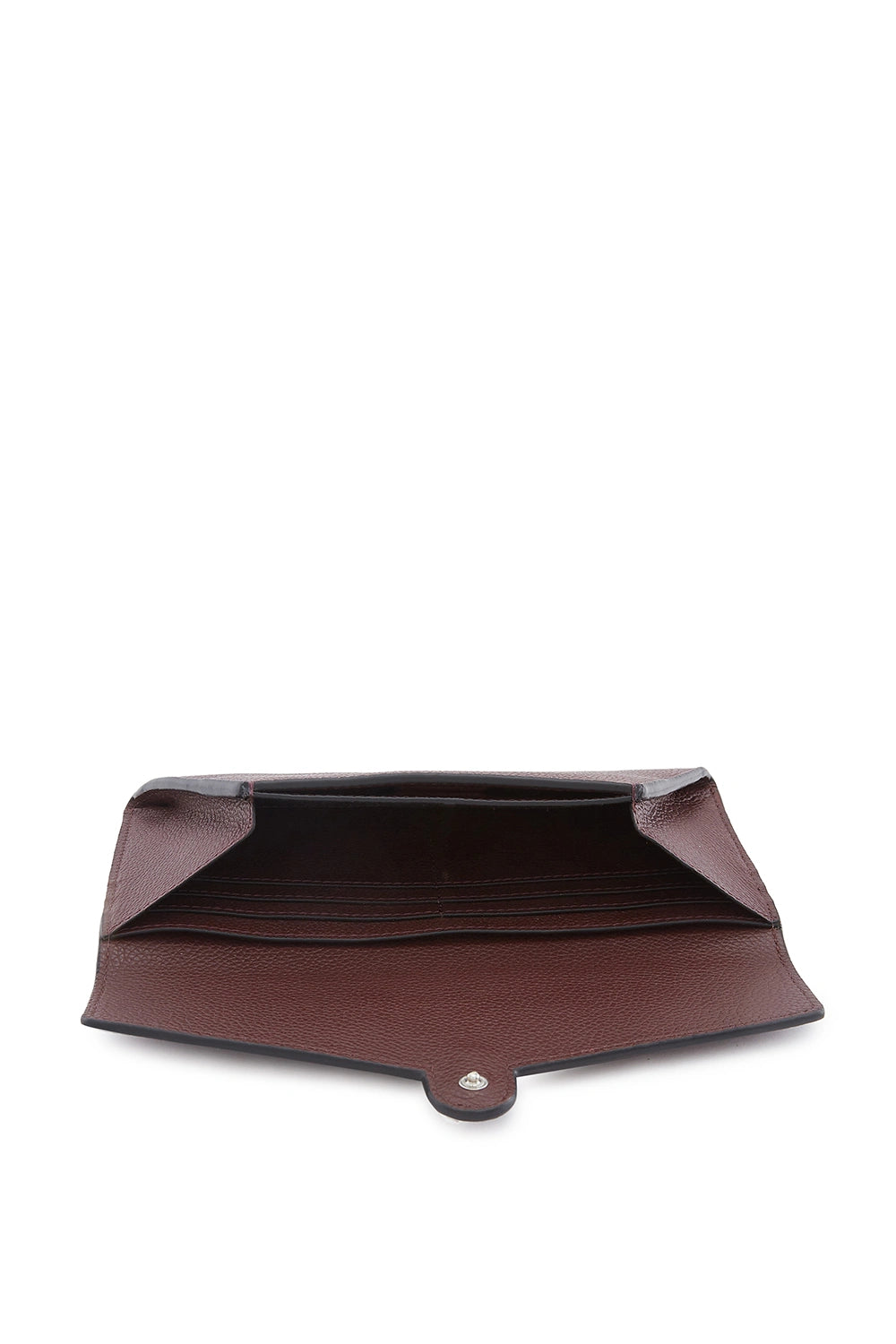 Kim Pebble Bordeaux Wallet