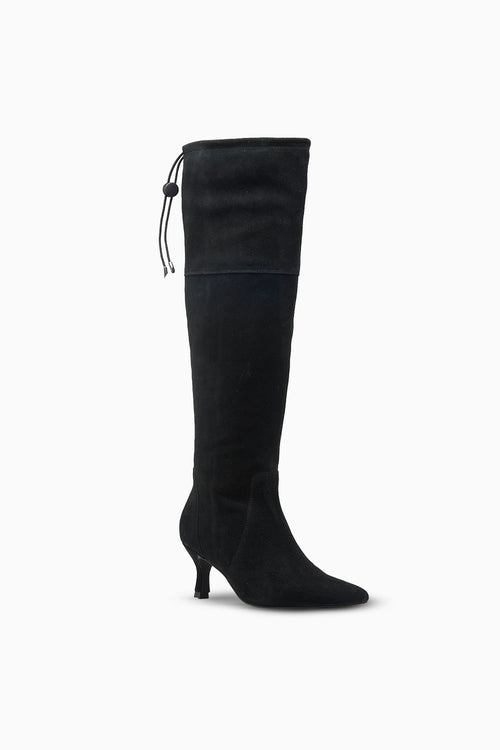 Kitten Long Black Boot