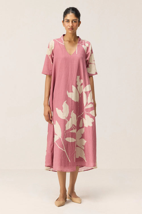 Coral Meadow Dress
