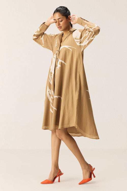Camel Dune Dress