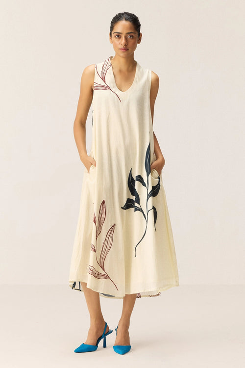 White Magnolia Dress