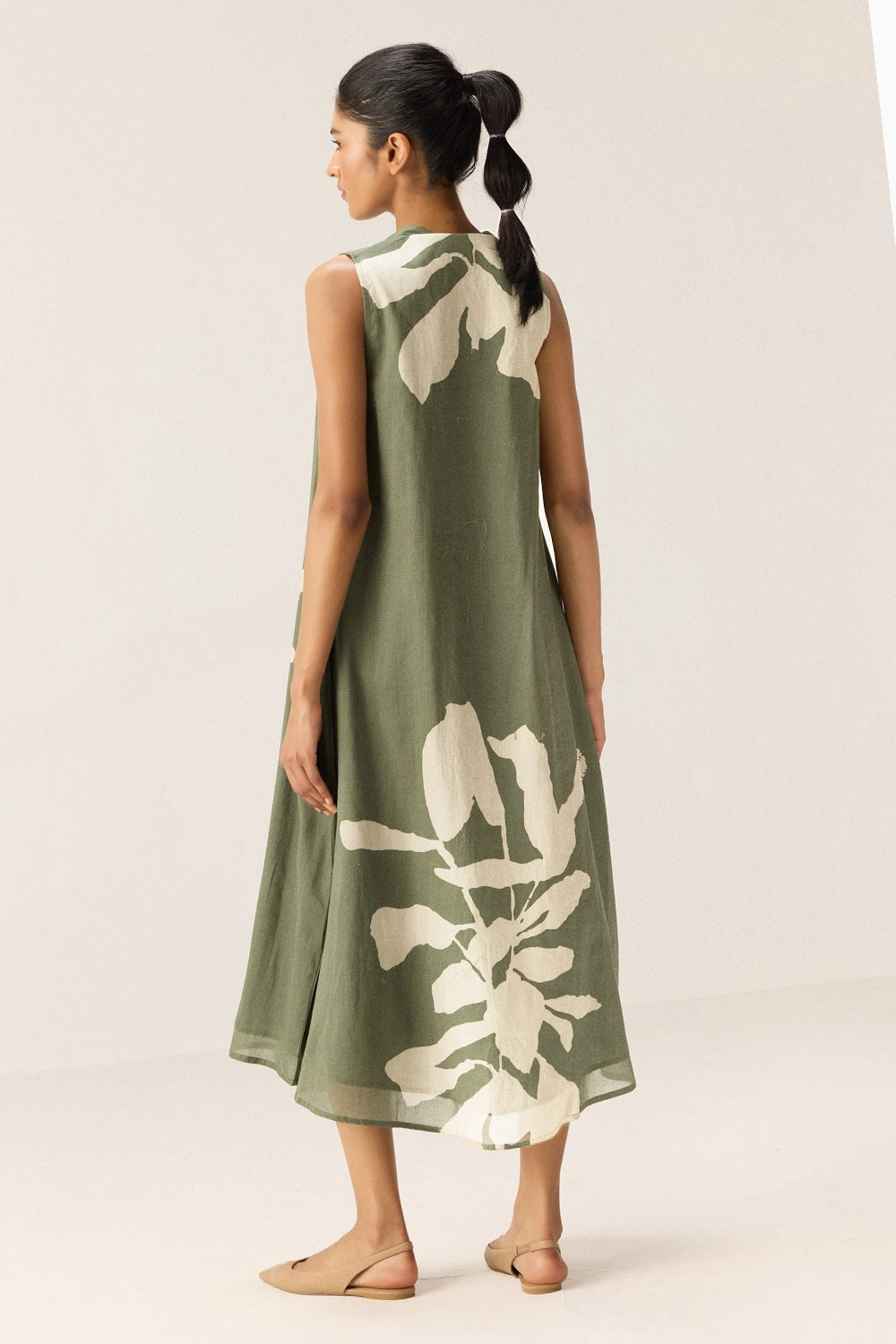 Faded Herb Dress