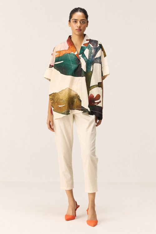 Floral Wash Top