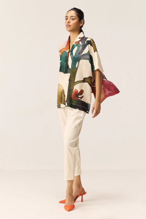 Floral Wash Top