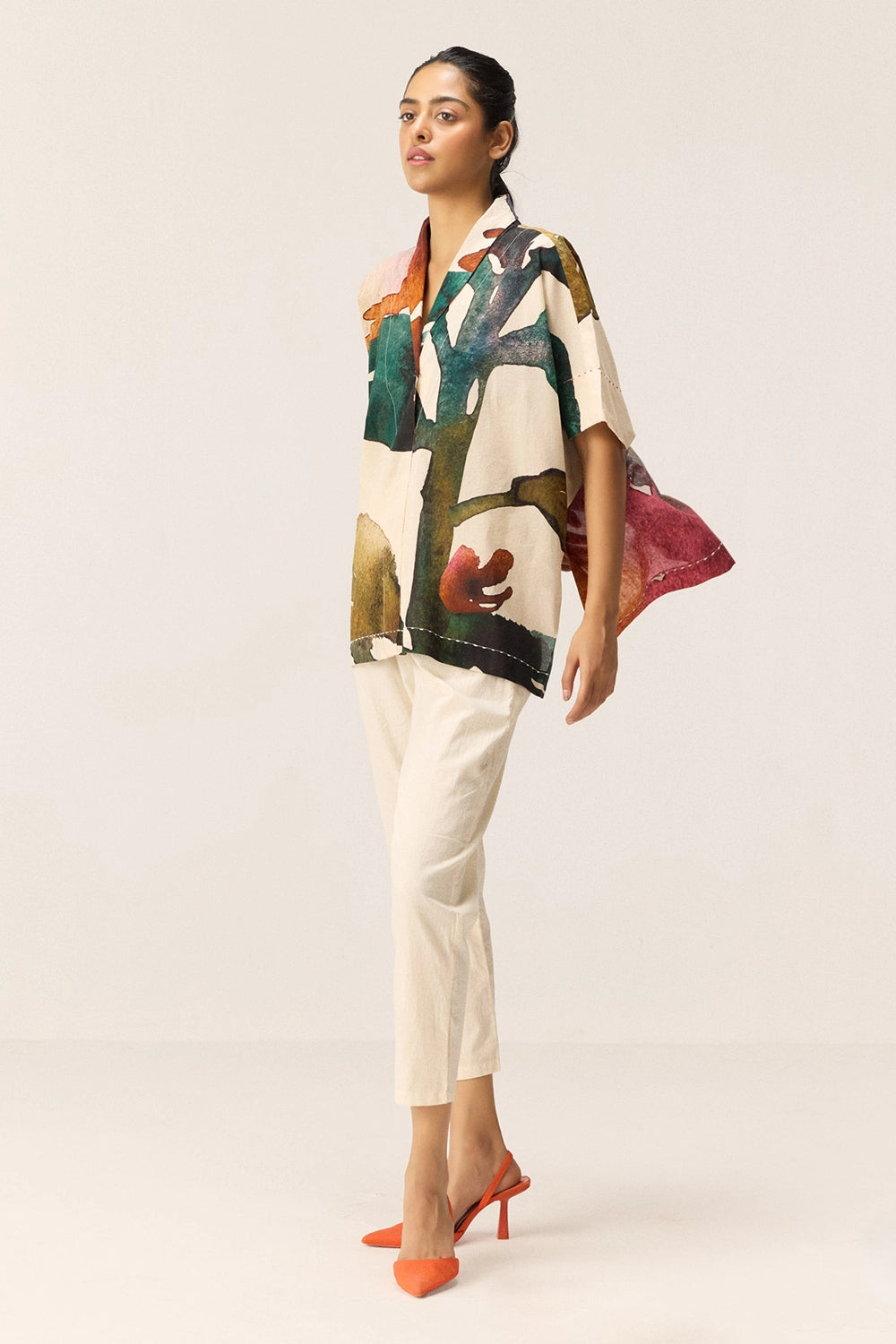 Floral Wash Top