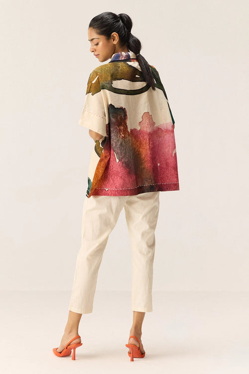 Floral Wash Top