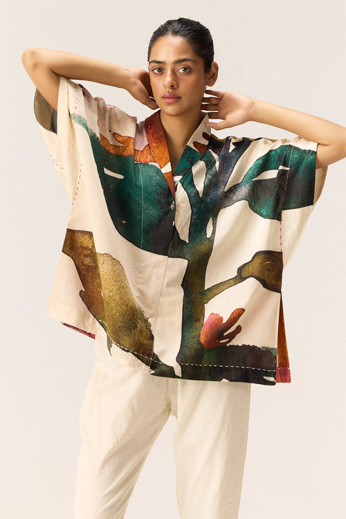 Floral Wash Top