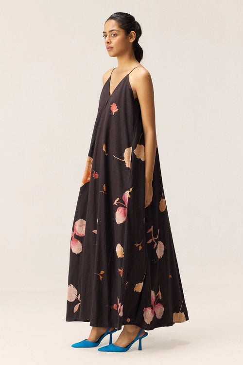 Black Tropicana Dress