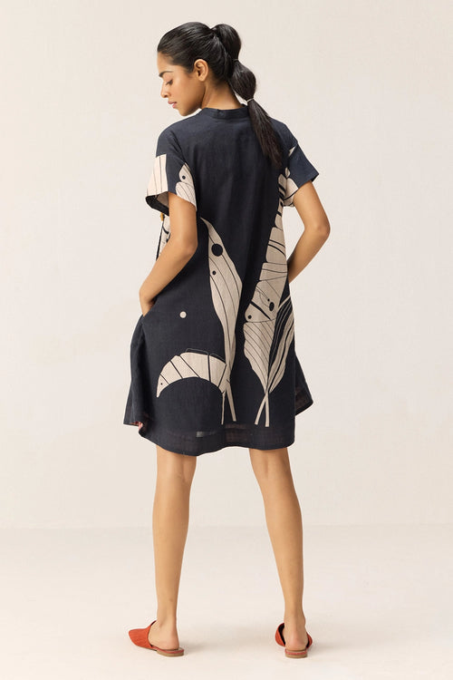 Phantom Leaves Dress