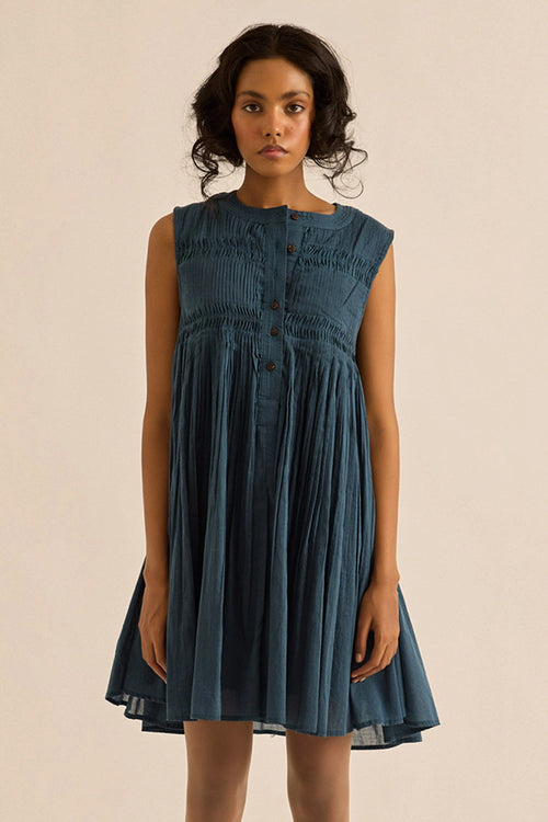Navy Aegean Dress