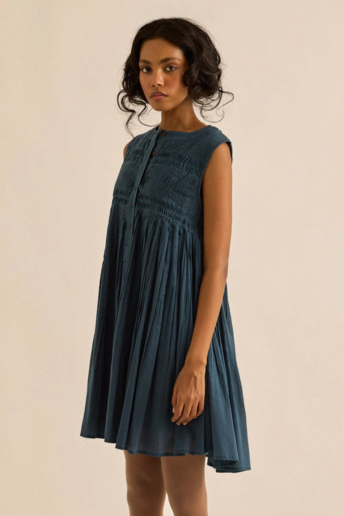 Navy Aegean Dress
