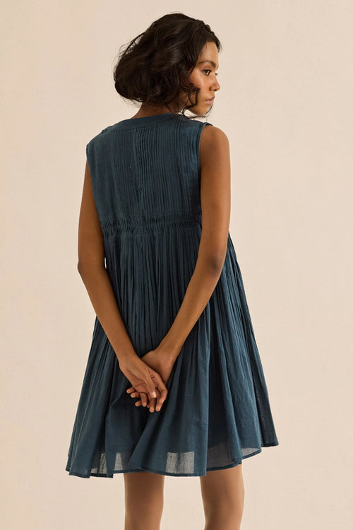 Navy Aegean Dress