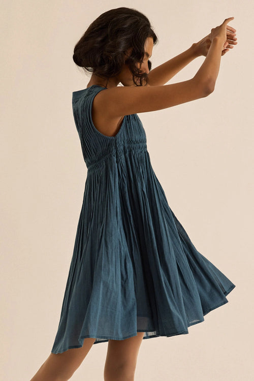 Navy Aegean Dress