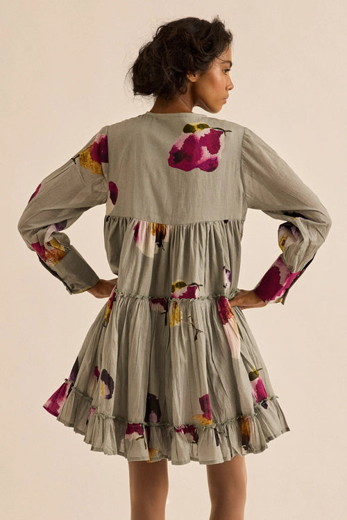 Ash Gray Florentina Dress