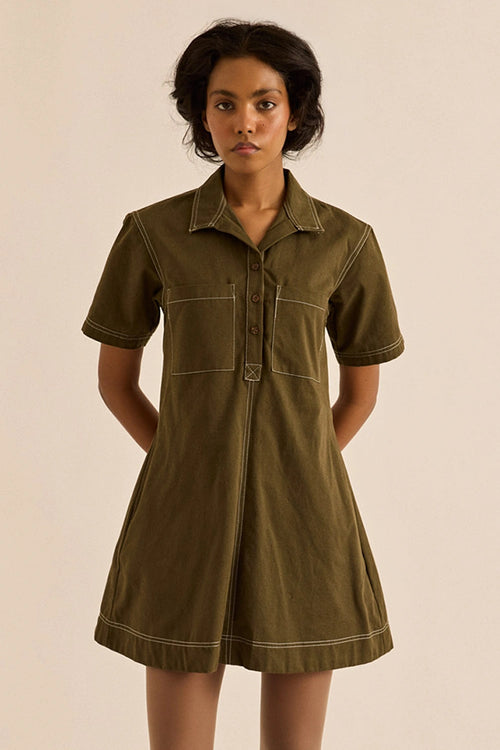 Olive Chive Dress