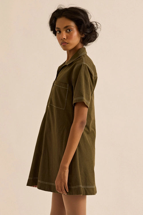 Olive Chive Dress