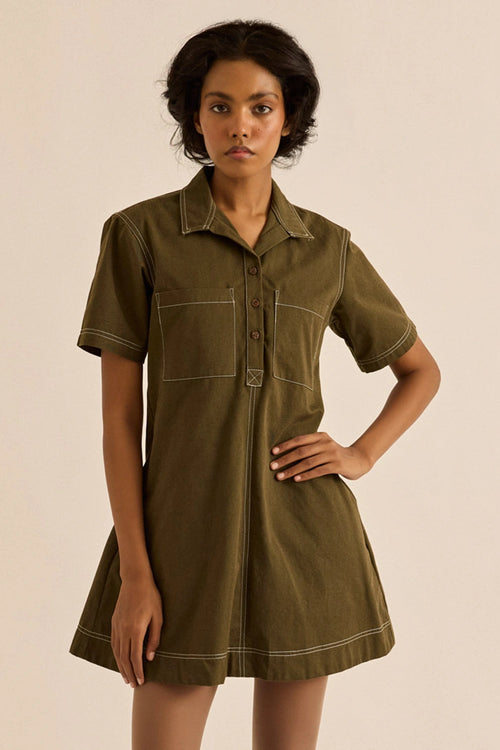 Olive Chive Dress