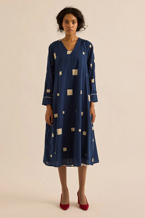 Blue White Azul Dress