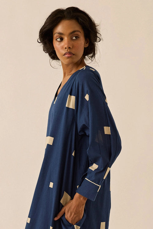 Blue White Azul Dress