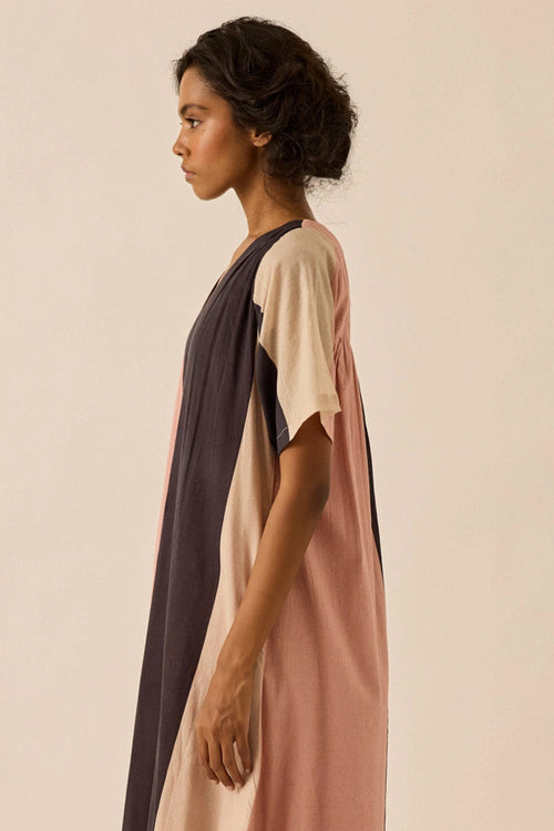 Multicolor Puce Dress
