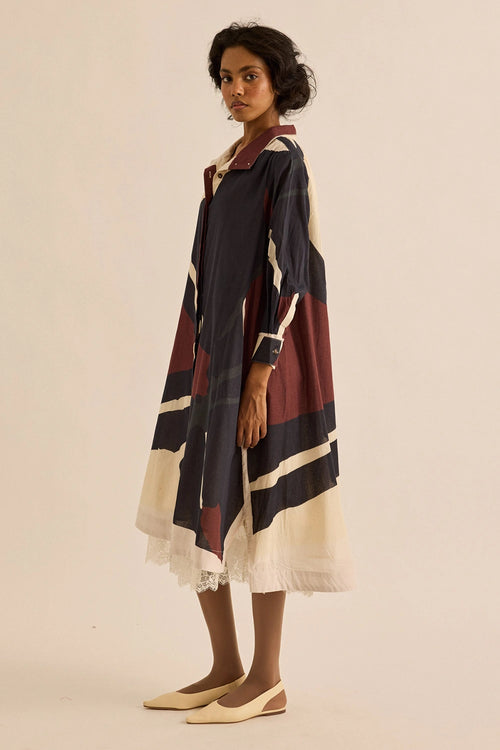 Multicolor Earthbound Dress