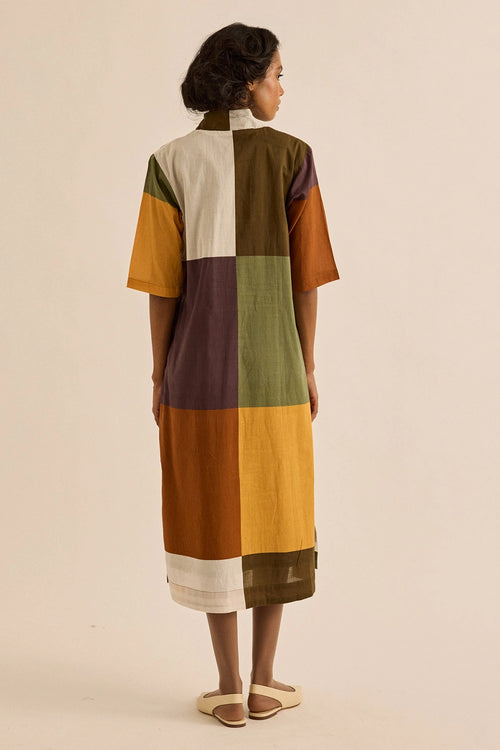 Multicolor Marl Dress
