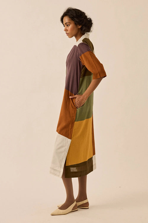Multicolor Marl Dress