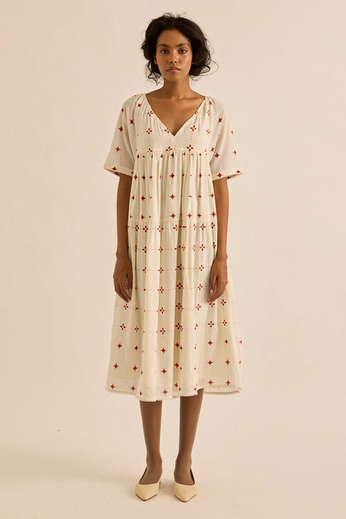 Off White Starveil Dress