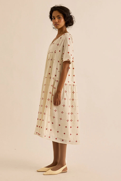 Off White Starveil Dress