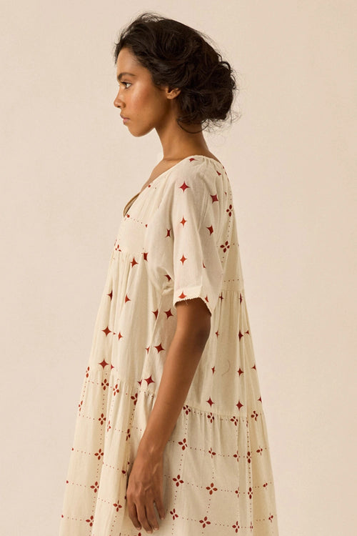 Off White Starveil Dress