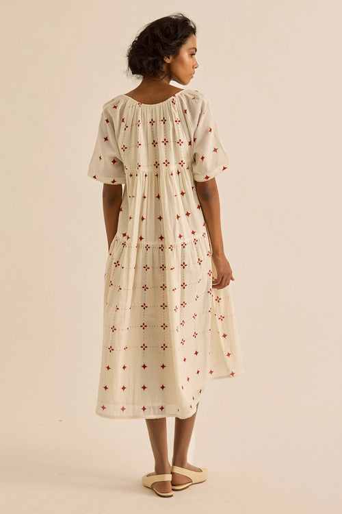 Off White Starveil Dress