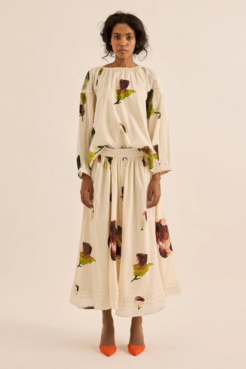 Off White Clavel Skirt