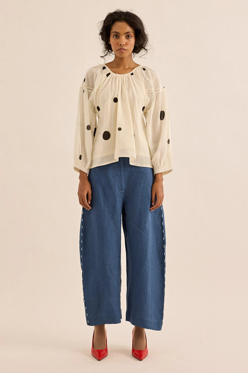 Blue Oceano Pants
